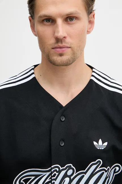 Футболка оверсайз Adidas Originals, черный — фото 4
