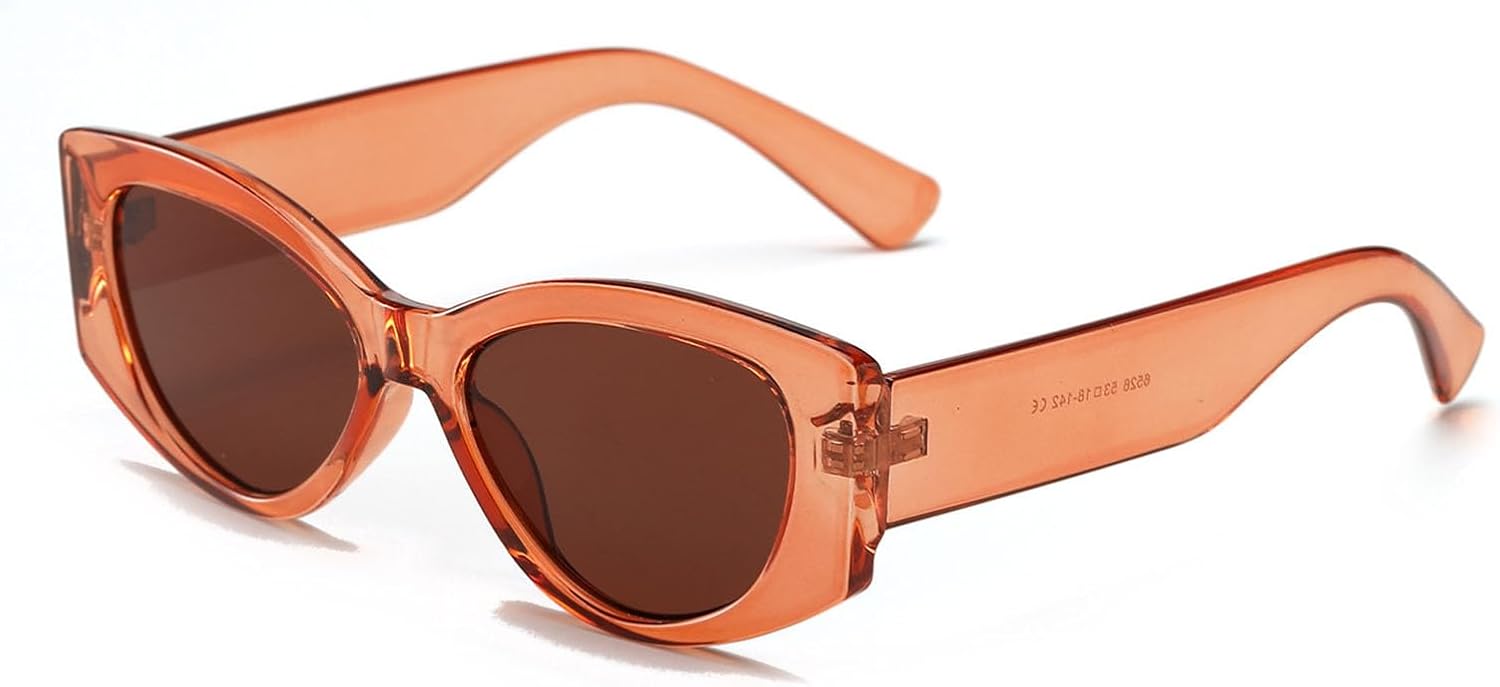 

Женские солнцезащитные очки «кошачий глаз» в стиле ретро, ​​овальной формы, с защитой от УФ-излучения UV400, подходят для защиты от солнца, путешествий и создания стильных образов Aiulolam, D