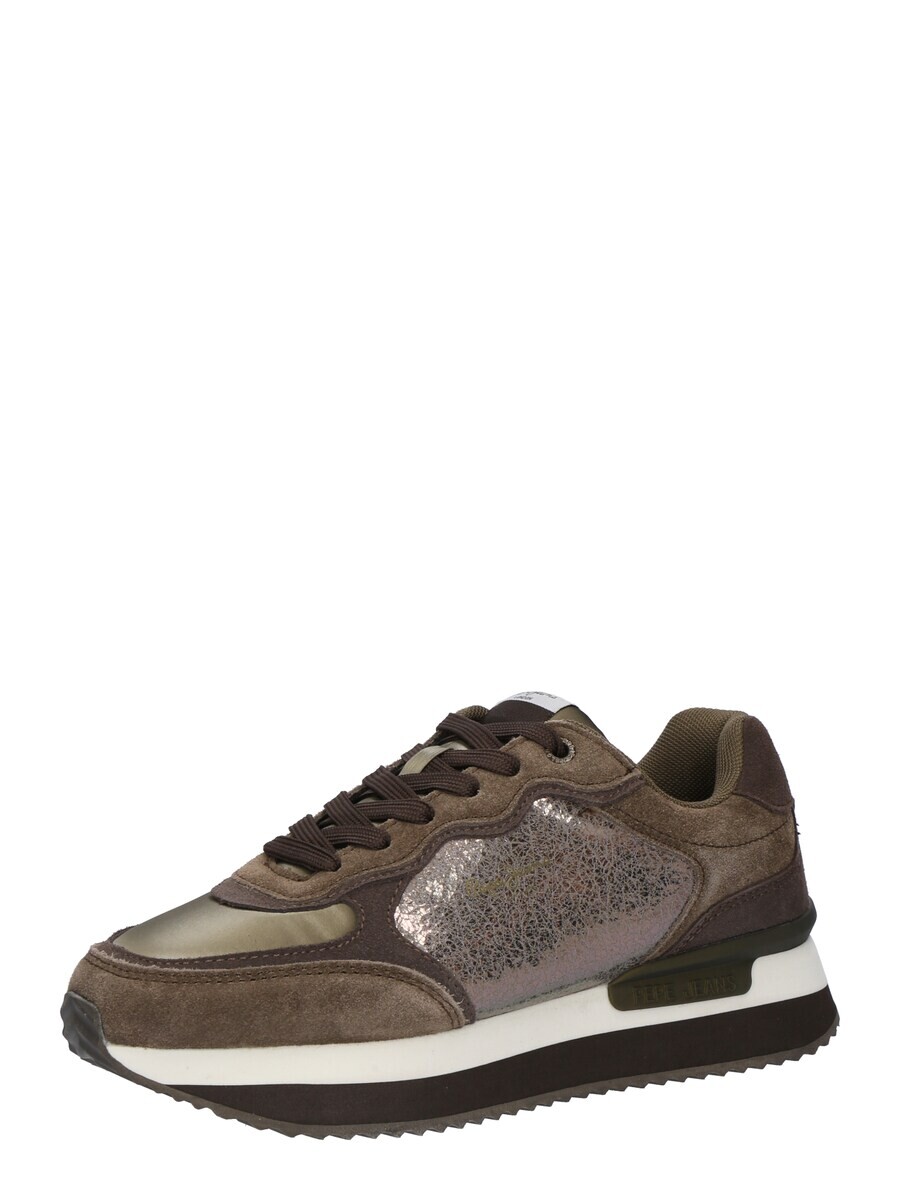 Кроссовки Pepe Jeans Sneakers Rusper Stars, цвет Brown/Dark brown