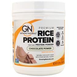 

Growing Naturals Рисовый протеин премиум-класса Шоколадная мощь 476 грамм