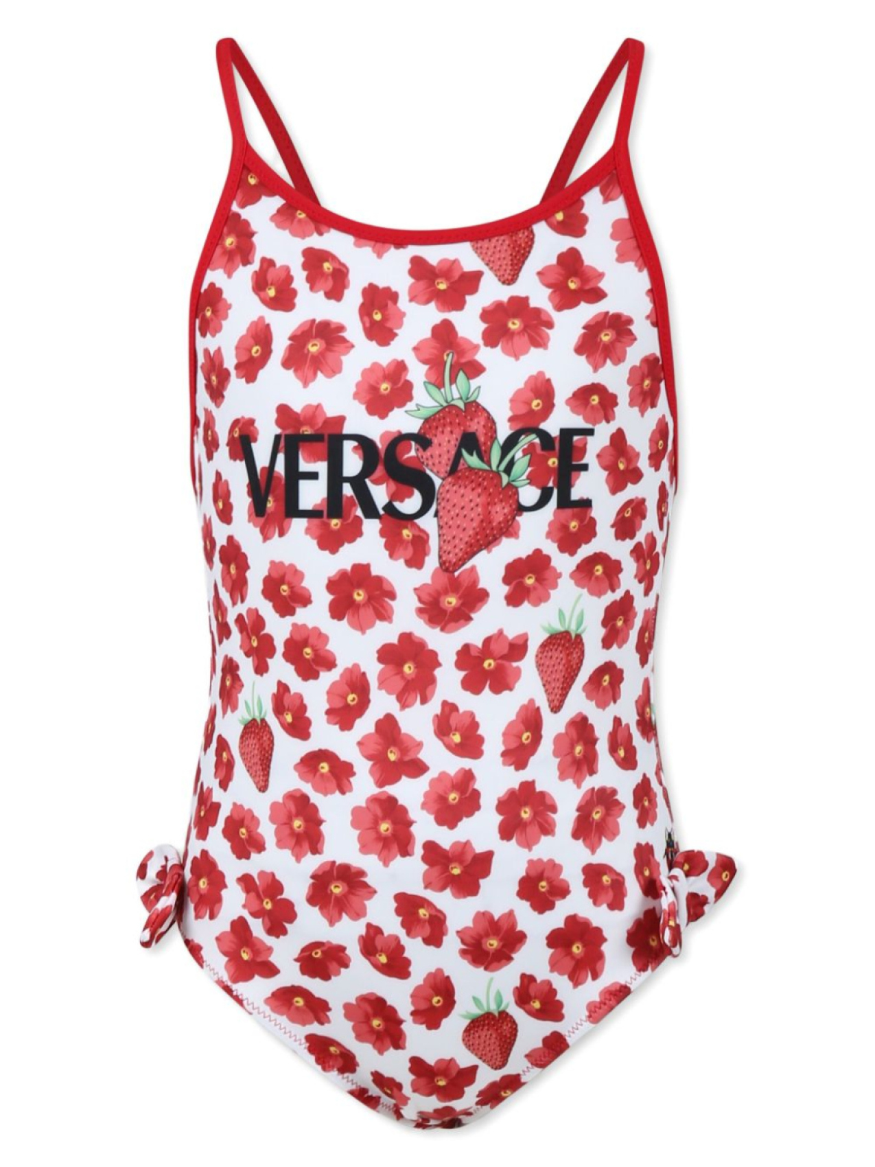 

Versace Kids купальник Strawberry Garden, красный