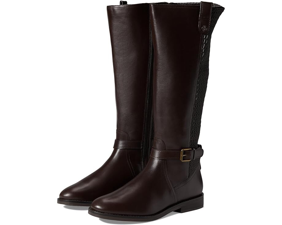

Ботинки Cole Haan Cape Stretch Tall Boot, цвет Dark Chocolate Leather