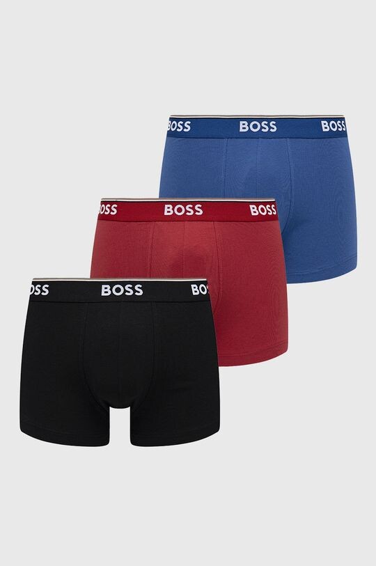 

Набор боксеров BOSS, 3 пары Boss, синий
