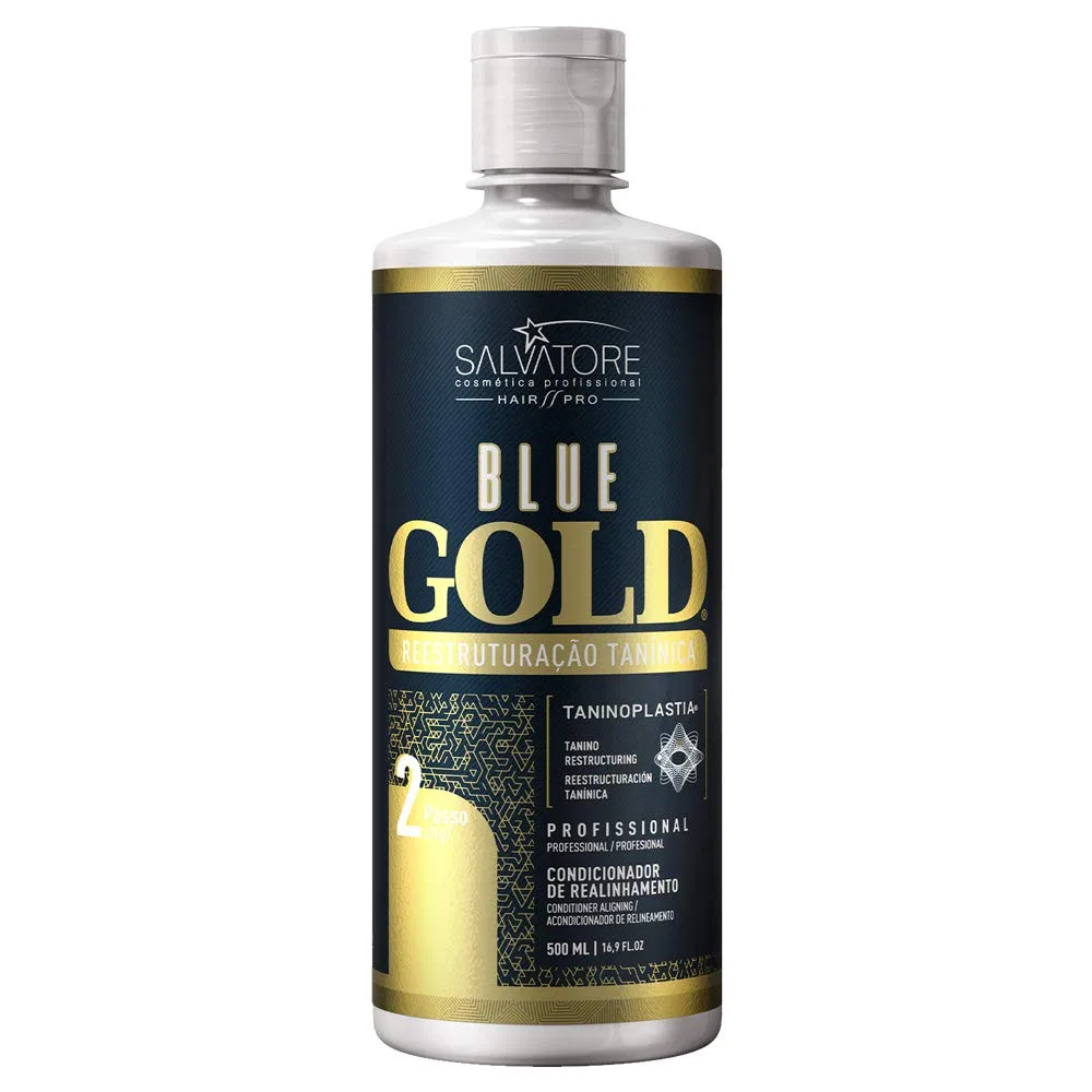 Кондиционер SALVATORE Blue Gold 500 мл Salvatore, White, Blue