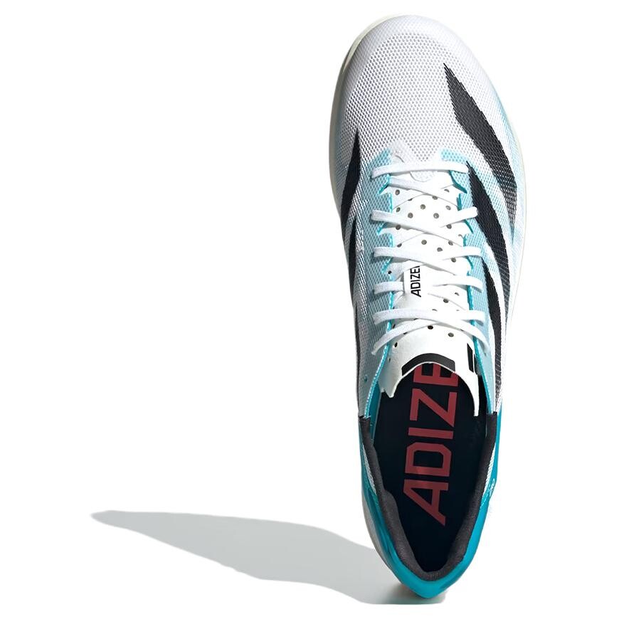 Кроссовки Adizero Avanti унисекс с высоким верхом белого/синего цвета Adidas — фото 3