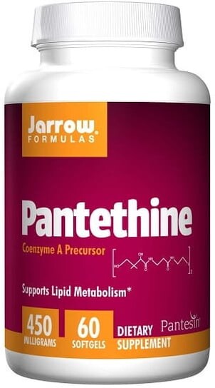 

Jarrow Formulas Пантетин Пантетин 450 мг (60 капсул)