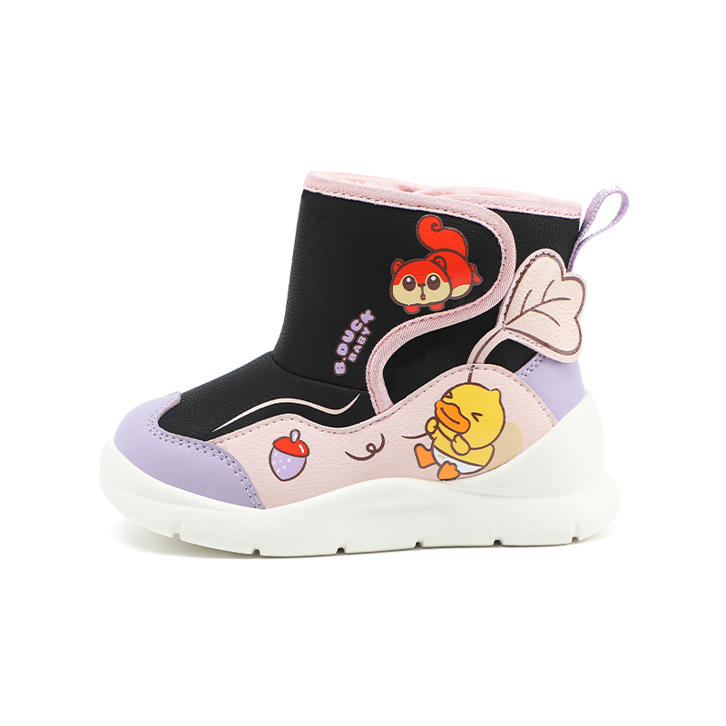 

B.Duck Желтые утиные устойчивые к истиранию термо ботинки mid top для детей в возрасте 3-7 лет