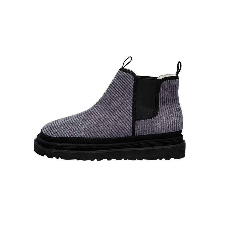 

Ботинки Челси мужские серый Bian Fumao