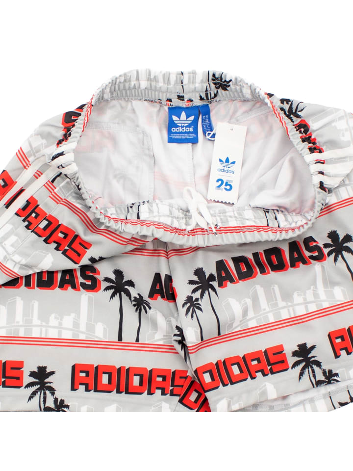 Adidas Шорты Nigo La Palm серого цвета — фото 4