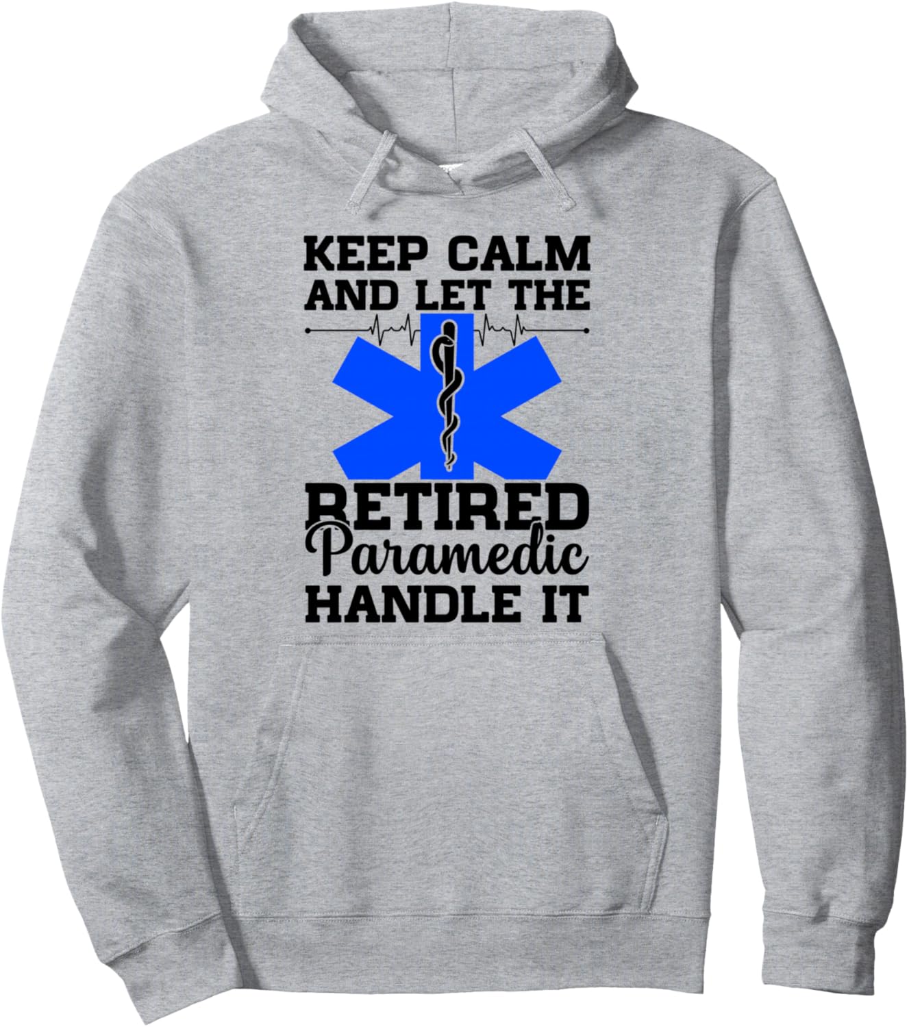 

Худи для пенсионеров, в честь выхода на пенсию, для фельдшеров скорой помощи, серая Retired Paramedic Gifts