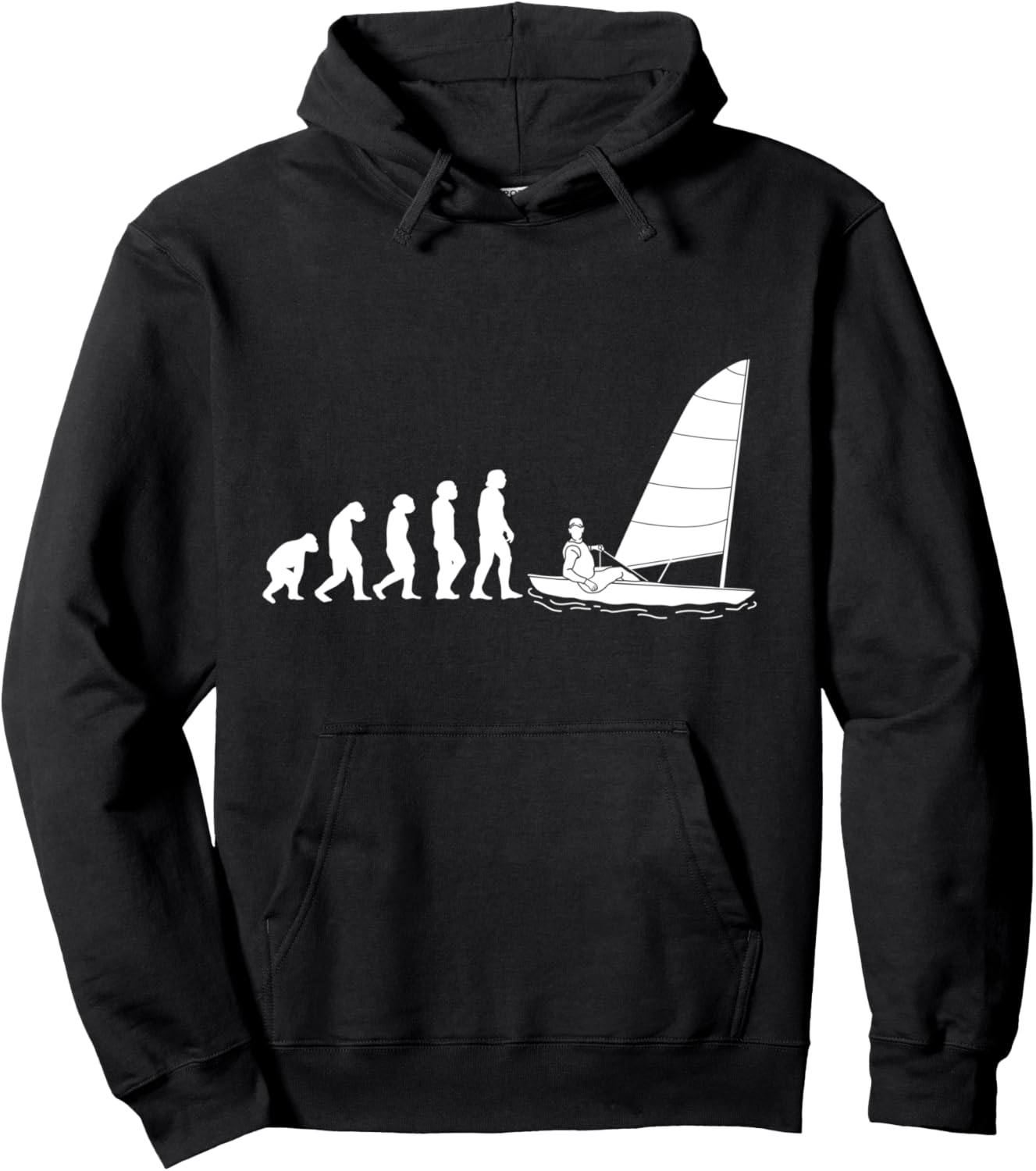 

Парусник, моряк, парусная лодка, парусник, толстовка с изображением парусника Sailing Sails Accessories Gifts Clothing, черный