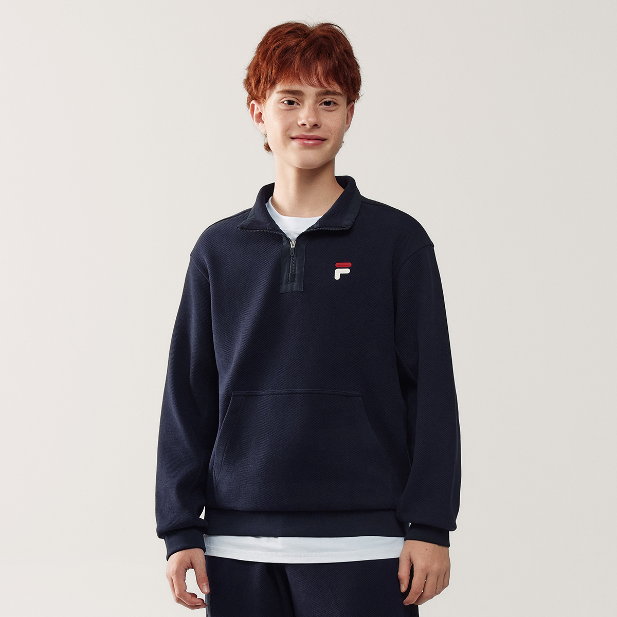 Свитшот FILA KIDS, светло-розовый — фото 4
