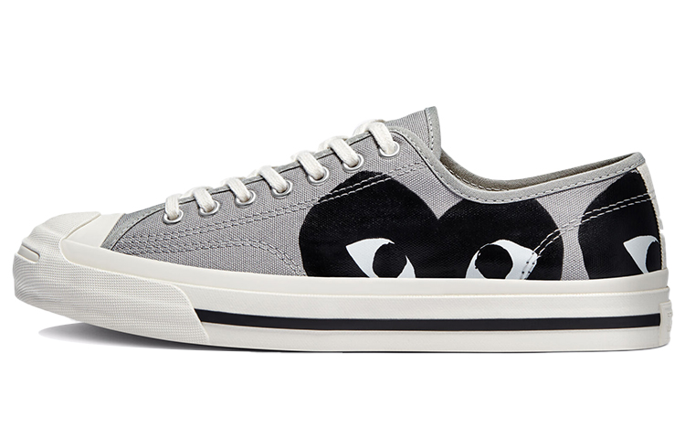 

Comme des Garcons Play x Converse Jack Purcell PLAY Серый Черный