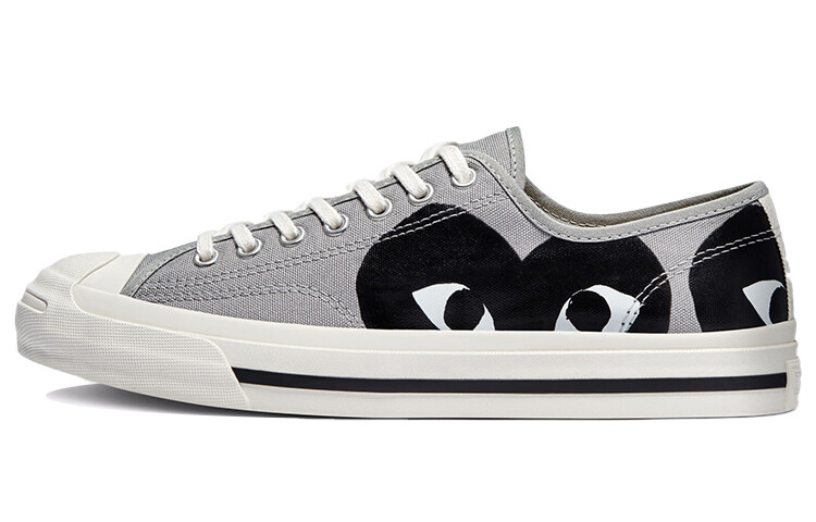 Comme des Garcons Play x Converse Jack Purcell PLAY Серый Черный