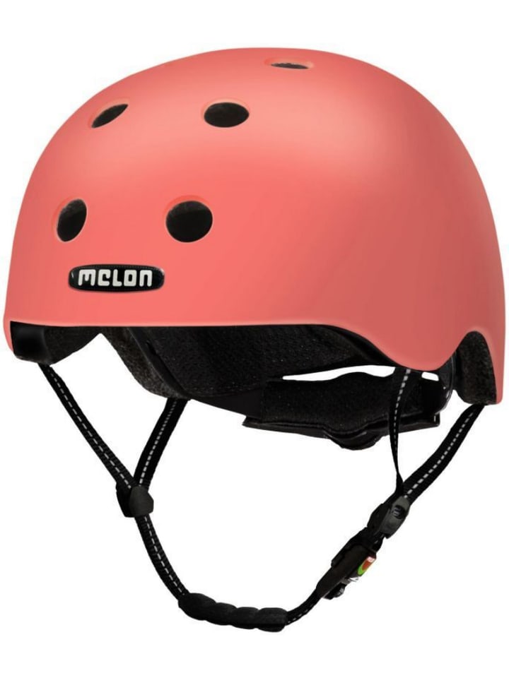 

Melon Helmets Городской велосипедный шлем "Posh" красного цвета