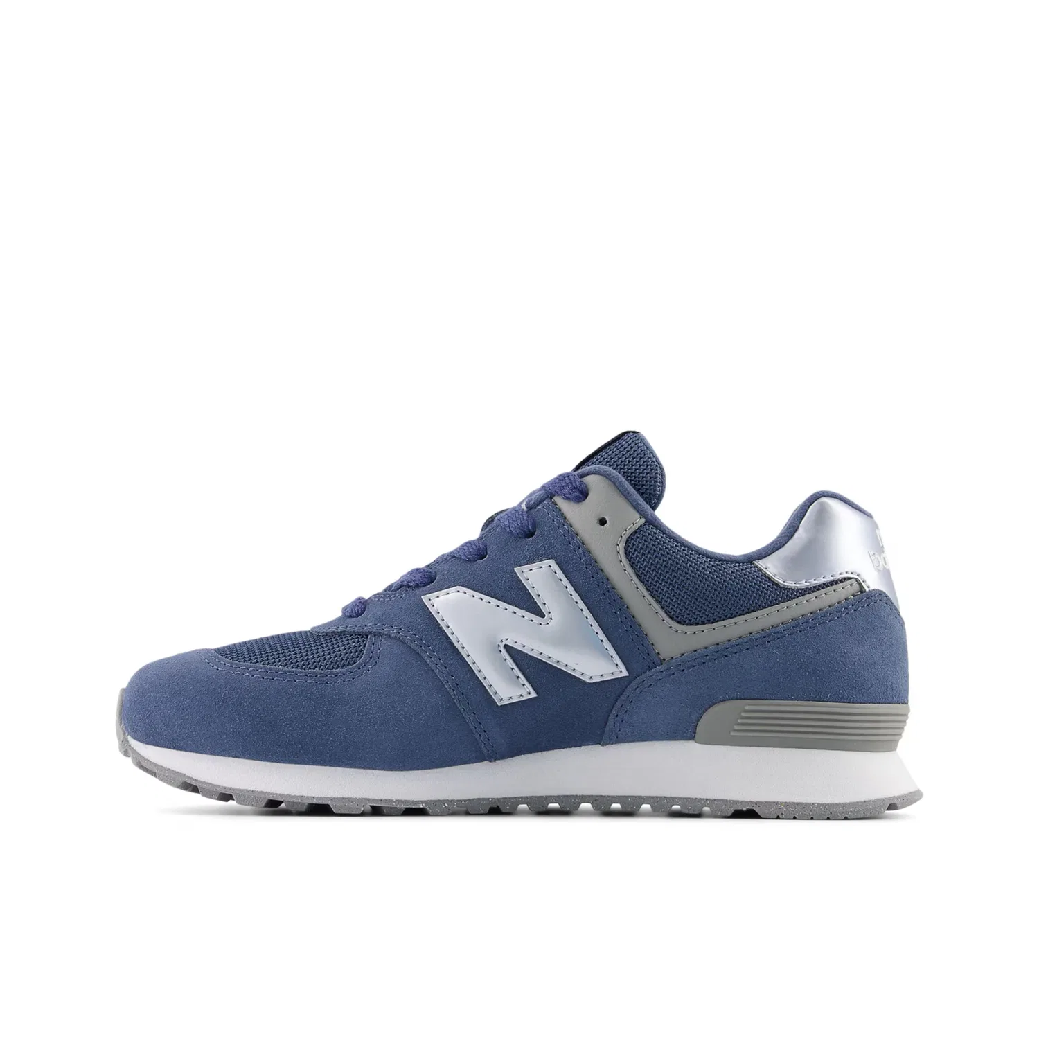 Кроссовки New Balance 574 синего цвета — фото 4