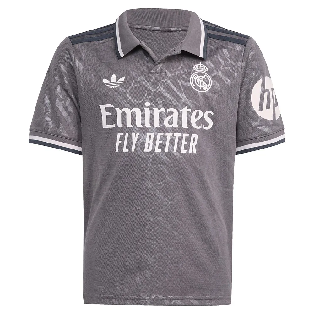 

Футболка с коротким рукавом adidas Real Madrid 24/25 Third junior, серый