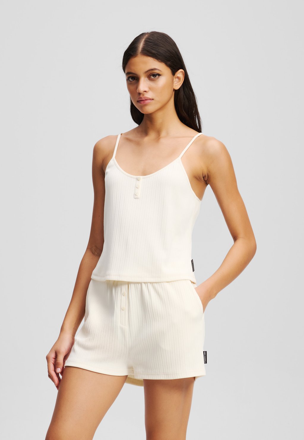 

Пижамный комплект SET - Pyjamas KARL LAGERFELD, бежевый