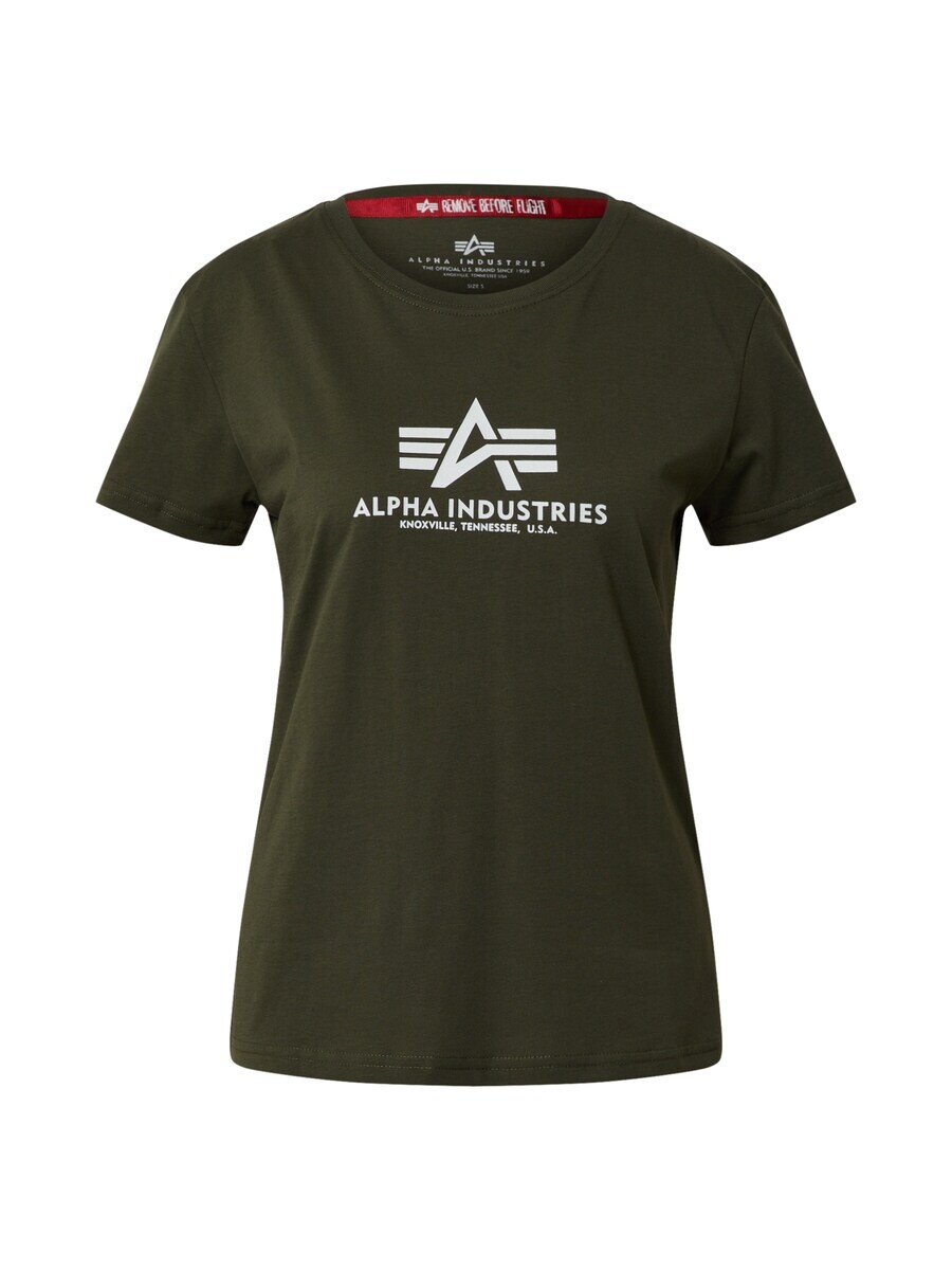 

Футболка ALPHA INDUSTRIES Shirt, оливковый