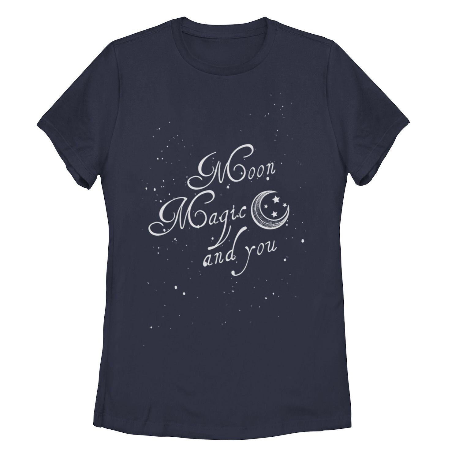 

Детская футболка с рисунком Moon Magic & You Galactic, темно-синий
