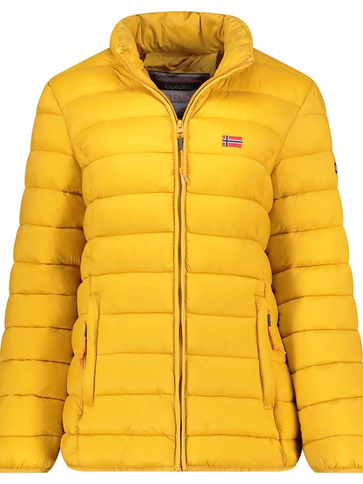 

Стеганая куртка Geographical Norway Steppjacke Atikolor, цвет Senf