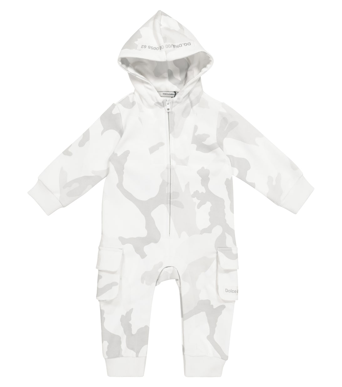 

Детский камуфляжный комбинезон из хлопка Dolce&Gabbana Kids, Variante Abbinata