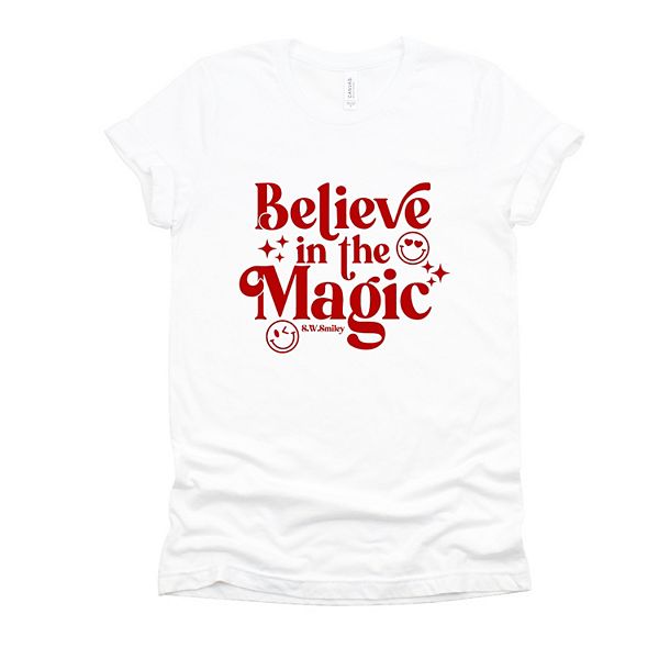 

Футболка с принтом SWSmiley believe in magic sparkle Simply Sage Market, White, Белый, Футболка с принтом SWSmiley believe in magic sparkle Simply Sage Market, White