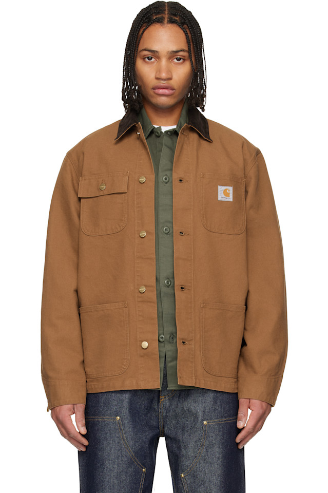 

Carhartt Work In Progress Бежевая куртка Мичигана