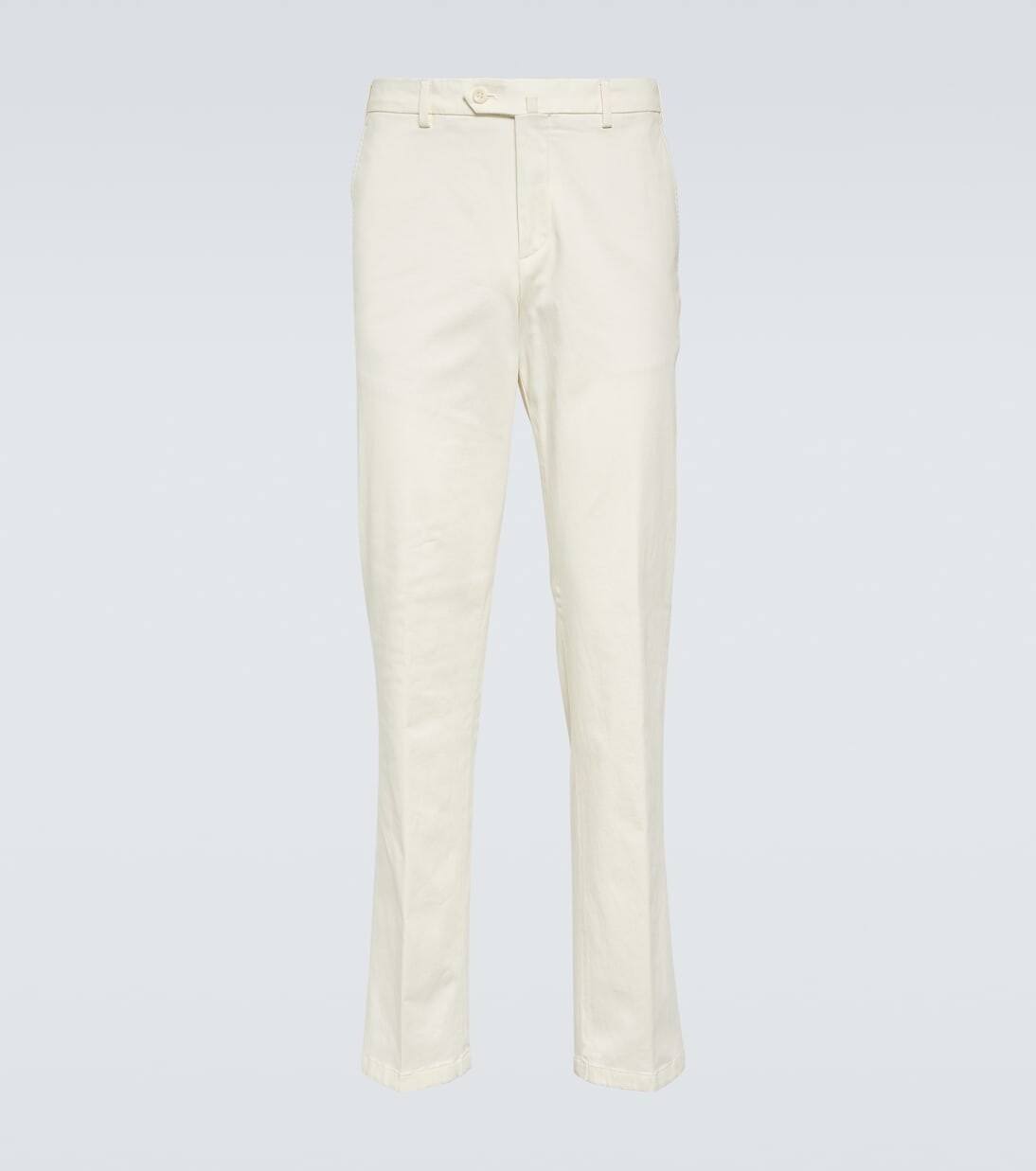 

Узкие брюки из хлопка Loro Piana, белый
