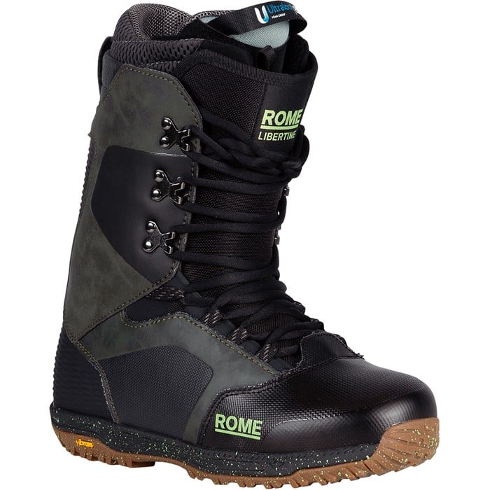 

Ботинки для сноуборда Libertine 2025 Rome, Black/Olive