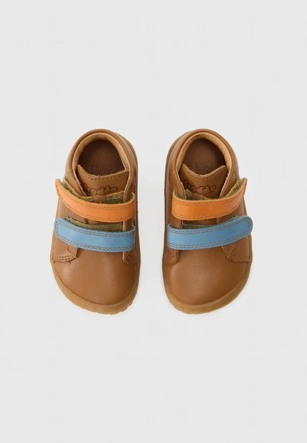 Унисекс высокие кроссовки barefoot first step Froddo, Cognac — фото 4