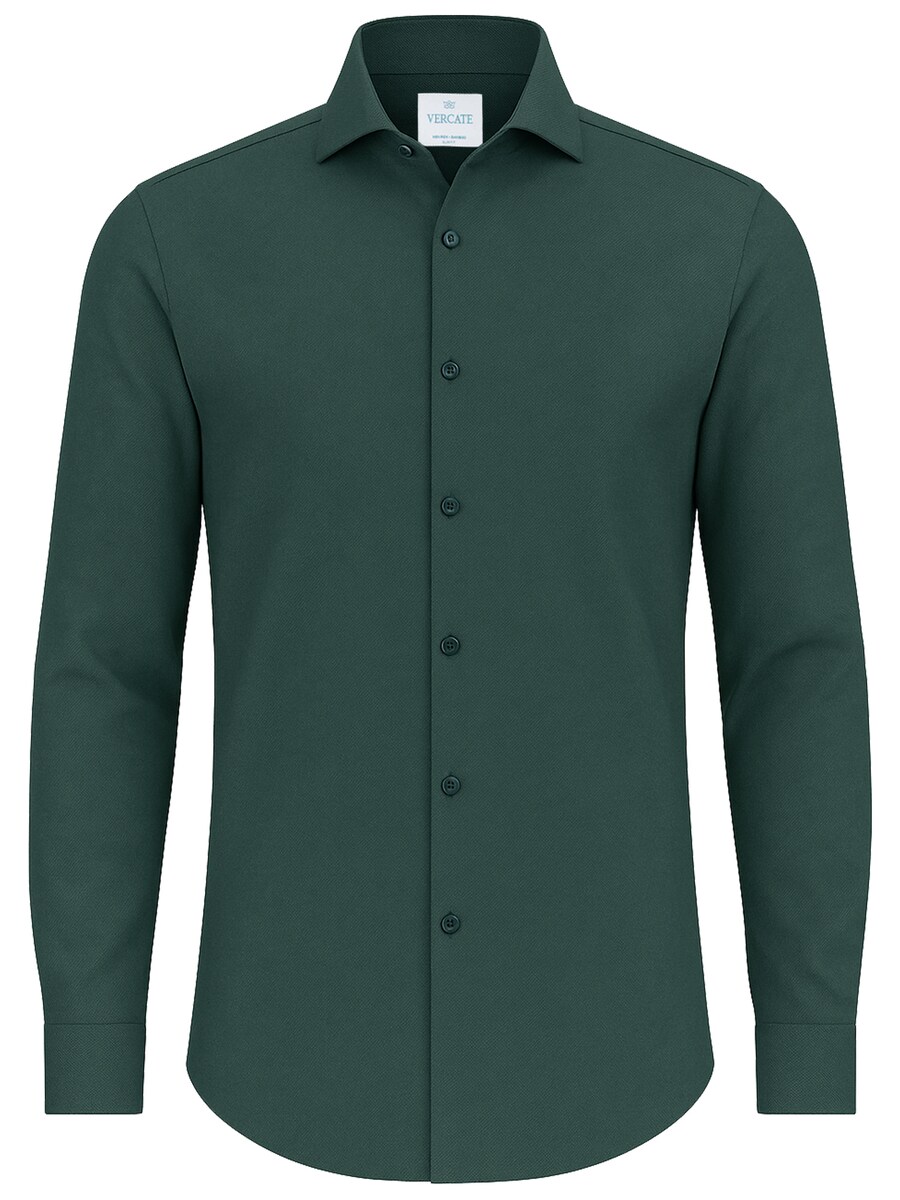 

Рубашка делового кроя Slim Fit Vercate No. 28, зеленый