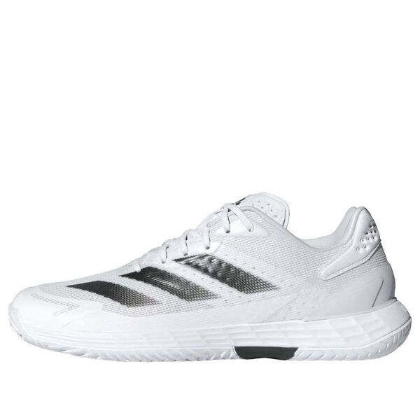 

Кроссовки defiant speed 2 tennis 'white black' Adidas, белый
