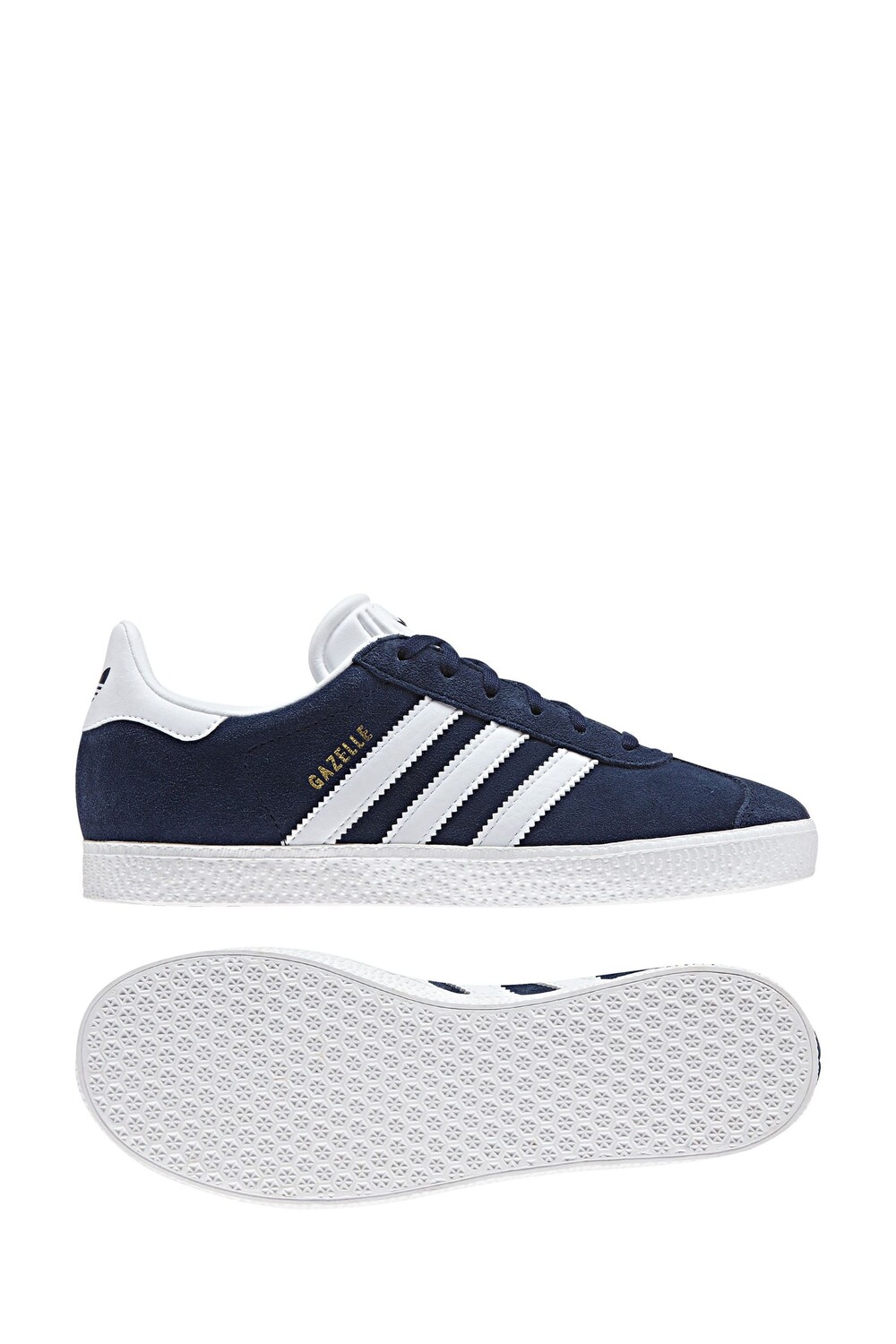 Спортивные кроссовки adidas Originals Junior Gazelle на шнуровке adidas originals, синий — фото 3