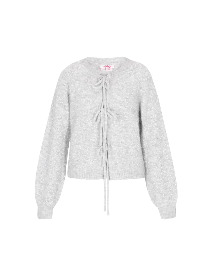 

MyMo Женский кардиган светло-серого цвета