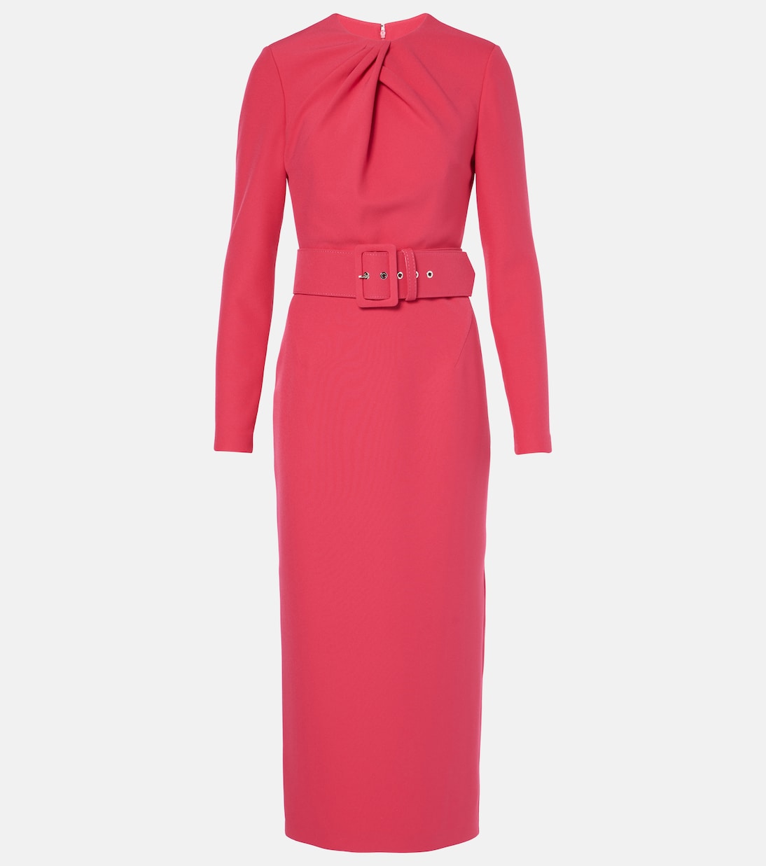 

Платье миди с поясом Safiyaa, Raspberry