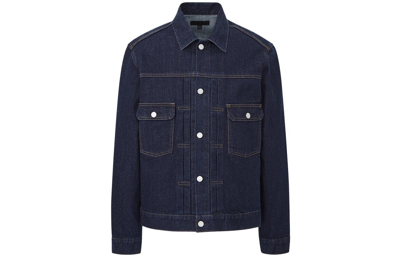 

Джинсовая куртка унисекс UNIQLO, цвет Dark Blue