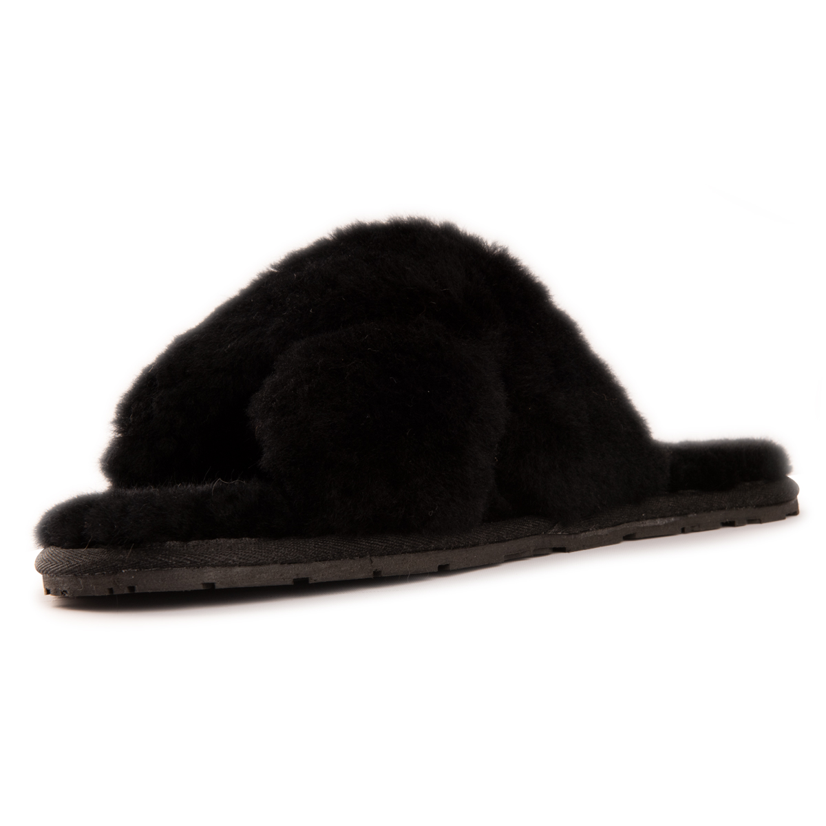 

Тапочки Aus Wooli Slipper Brighton, черный