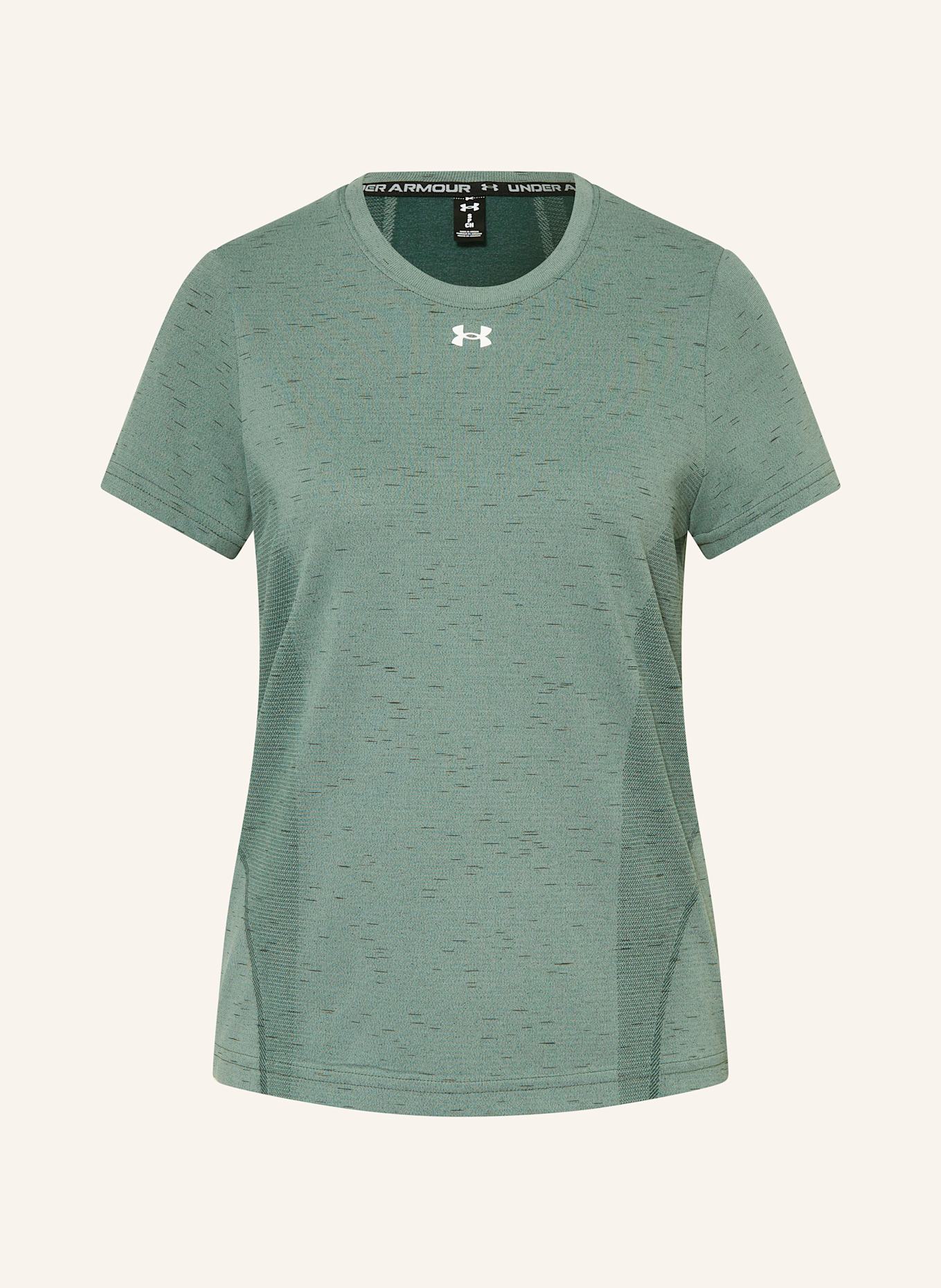

Футболка Vanish бесшовная свободная Under Armour, зеленый