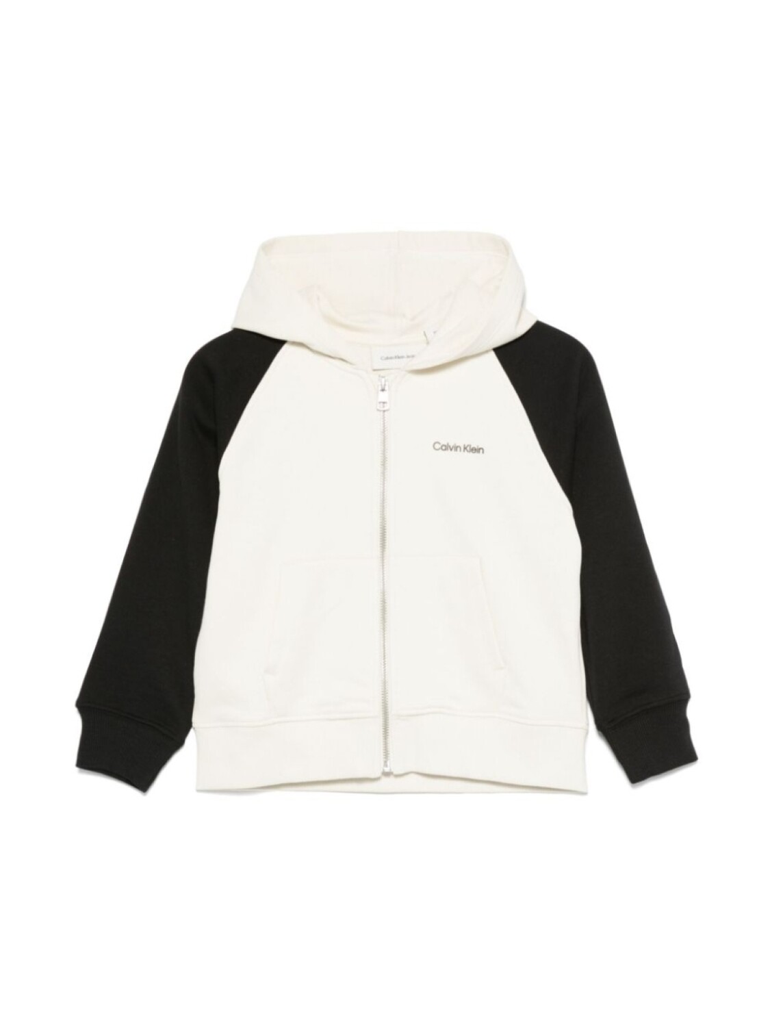

Толстовка с капюшоном и логотипом Calvin Klein Kids, нейтральный