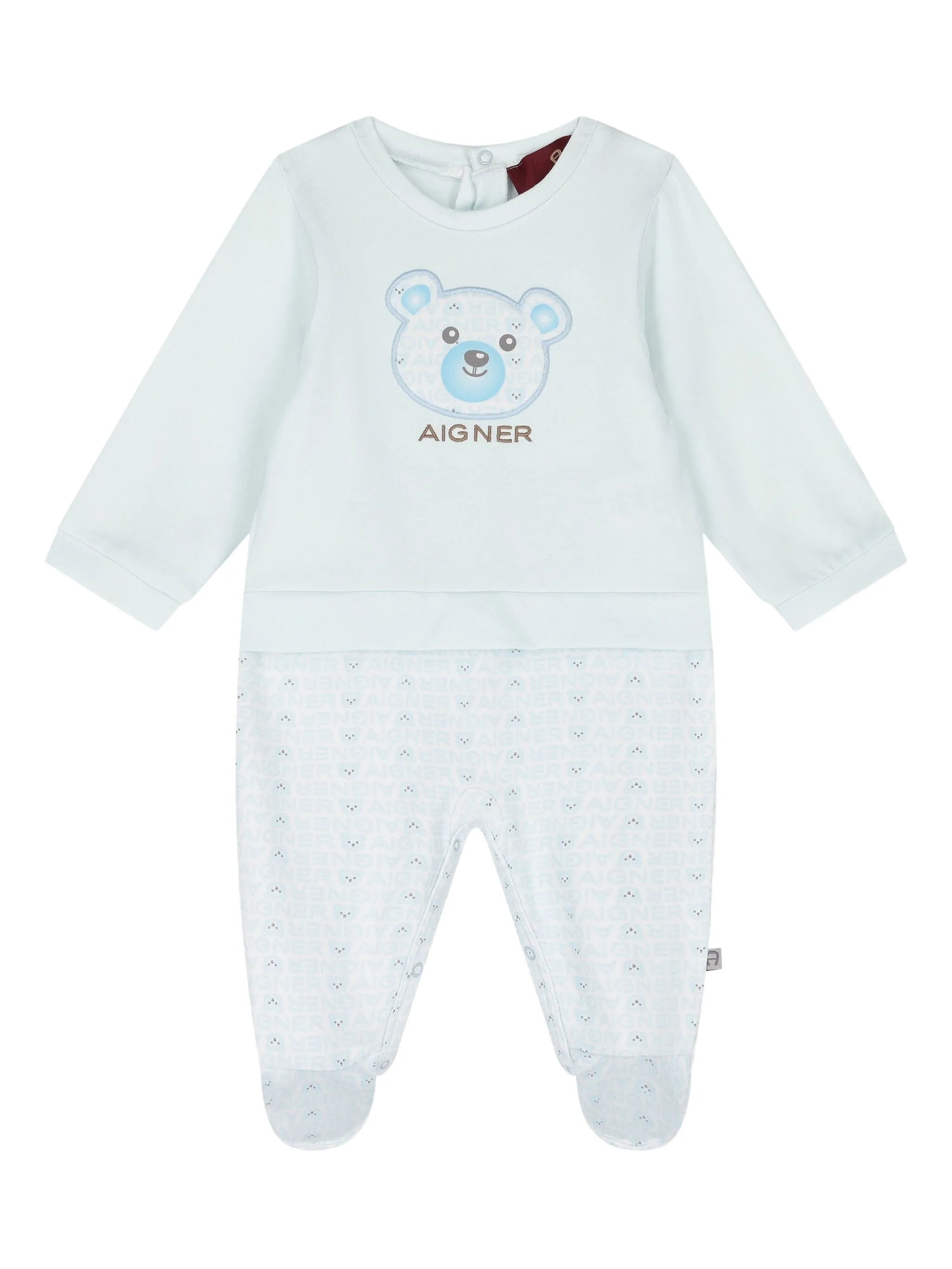 

Комбинезон для новорожденного с аппликацией Aigner Kids, синий