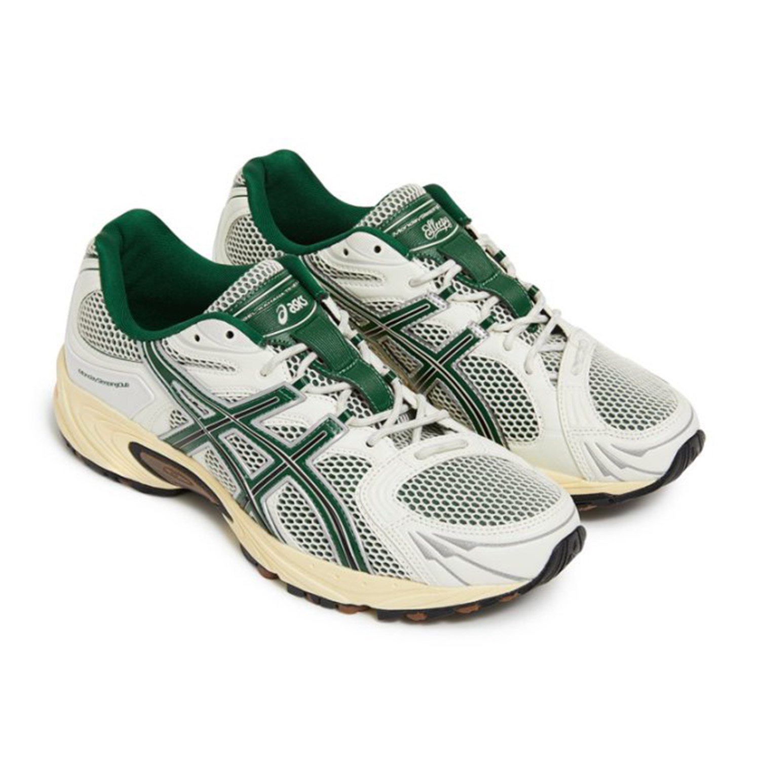 ASICS Gel Kahana TR MondaySleeping Club Collaboration Low top Casual Shoes Unisex Белый Серый Зеленый — фото 4