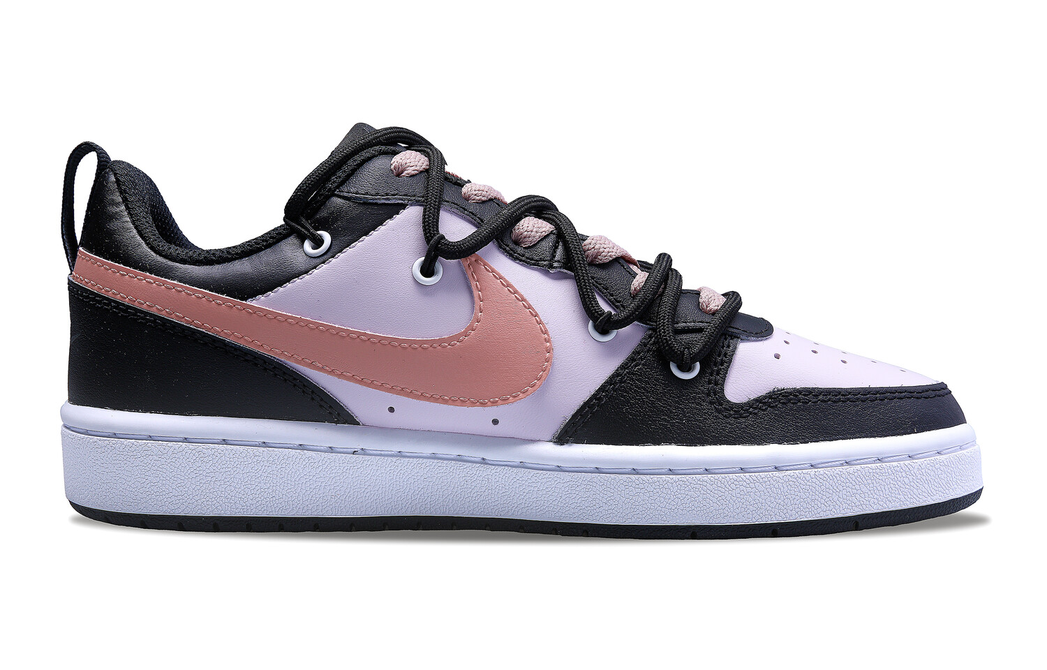 

Кроссовки Nike Court Borough Skateboard Shoes Women's Low-Top Pink, черный