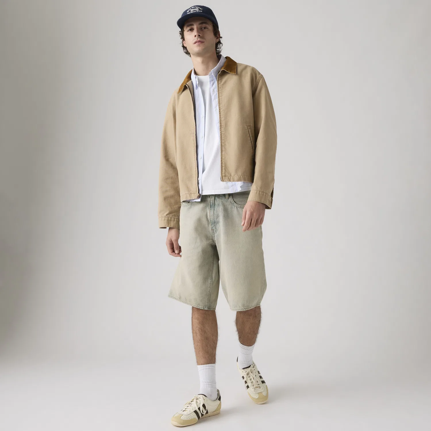 Мужские шорты 478 свободного кроя, 12 дюймов Levi's, Light Wash