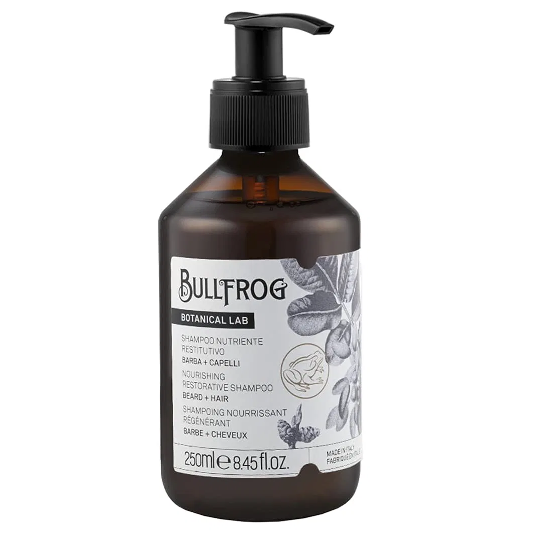 Питательный восстанавливающий шампунь от BULLFROG, 250 мл Bullfrog