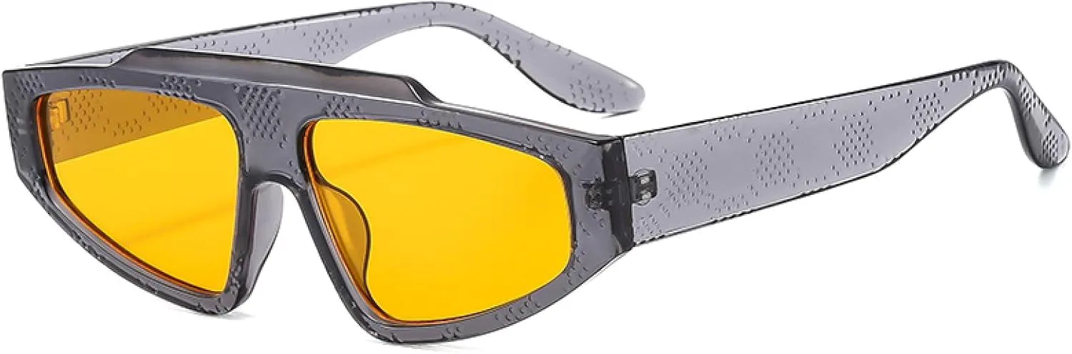 

Солнцезащитные очки в стиле стимпанк для женщин и мужчин, ретро-авиаторы, защита от УФ-излучения UV400, ветрозащитные, черные, с леопардовым принтом WNCKSQ, C2