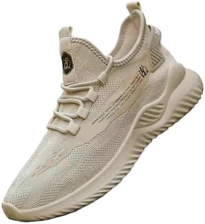 

Мужские дышащие сетчатые кроссовки с мягкой подошвой, удобные повседневные, противоскользящие, износостойкие, подходят для альпинизма, походов, путешествий и других подобных занятий Soft Time Toy, бежевый