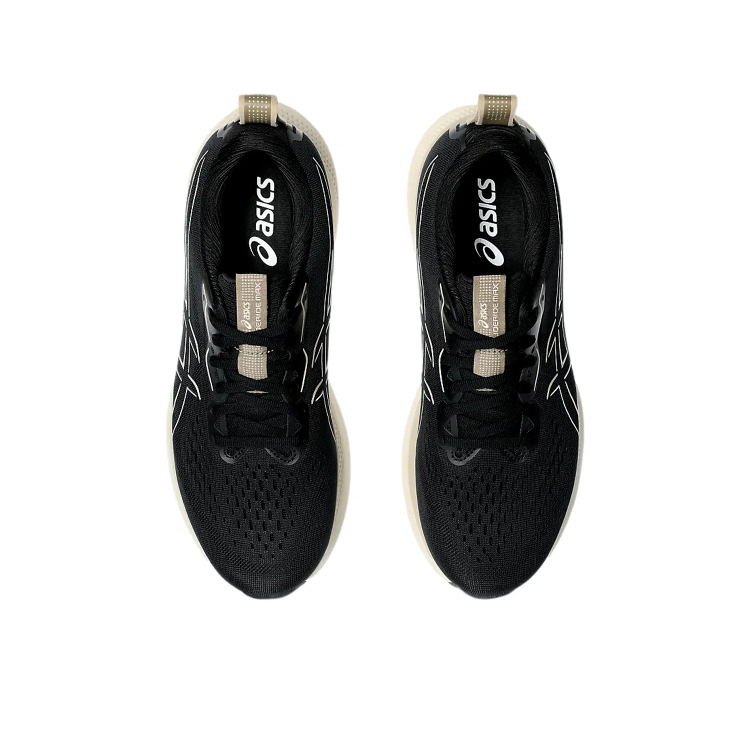 Кроссовки Asics Glideride Max Black / Oatmeal 1011B891-001, мужские — фото 3