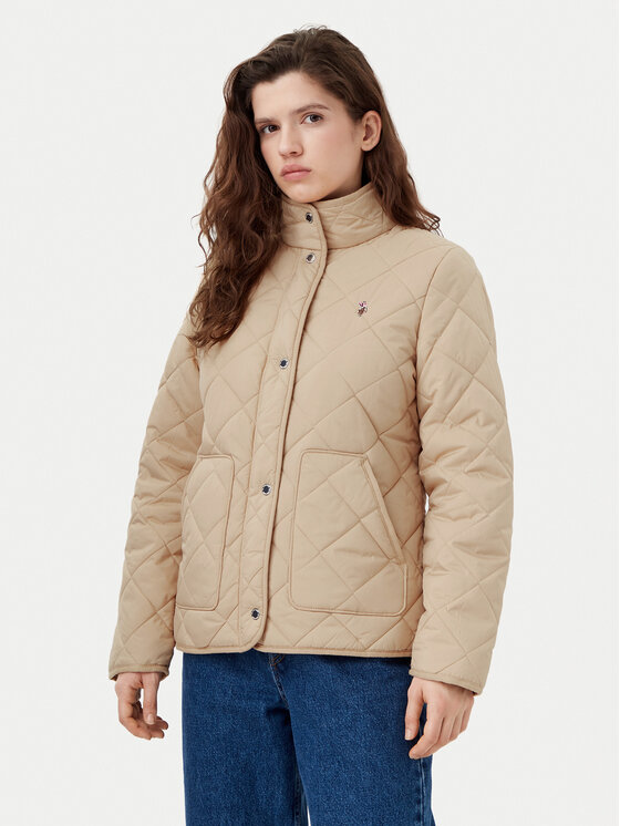 

Куртка свободного кроя переходного покроя WUP1168 U.S. Polo Assn., бежевый