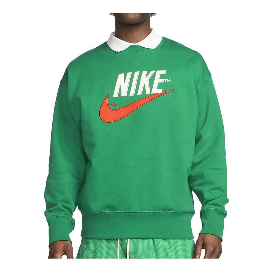 

Рубашка Nike Sportswear French Terry Sweatshirt 'Malachite' DO8891-365, зеленый